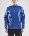 Craft Sport-Trainingsjacke Squad - ohne Seitentaschen, bequeme und funktionell - kobaltblau Herren